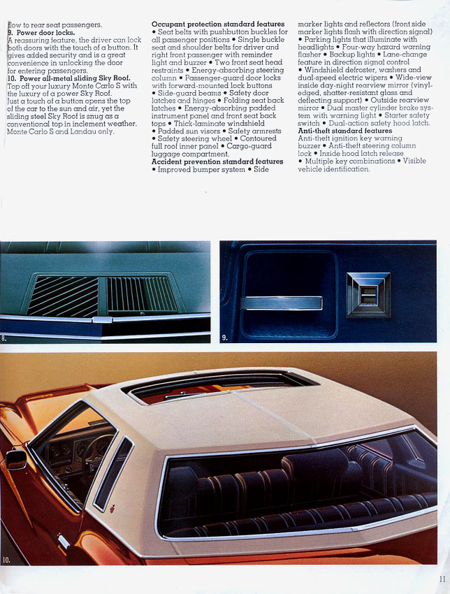 1973 Chevrolet Monte Carlo Brochure Page 6